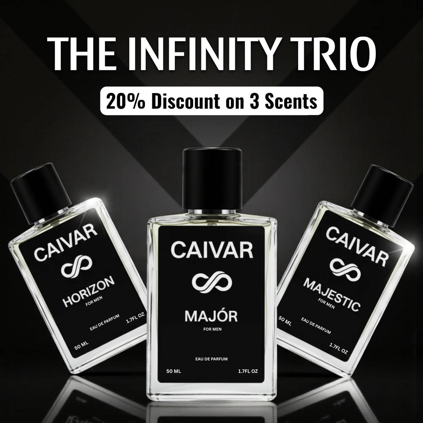 THE INFINITY TRIO 3X PERFUME OFFER (Save upto 1600 Rs)
